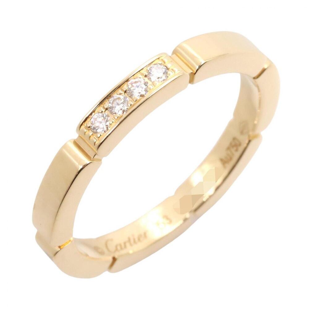 Cartier Maillon Panthère 4PD Ring - 18K (Yellow Gold) Diamond for Women Gold ...